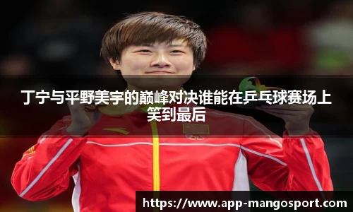 丁宁与平野美宇的巅峰对决谁能在乒乓球赛场上笑到最后